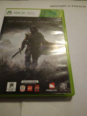 Juego Xbox 360 Sombras De Mordor Excelente Estado