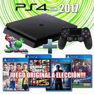 Playstation 4 Sony + Juego Original A Eleccion Nueva A 220v