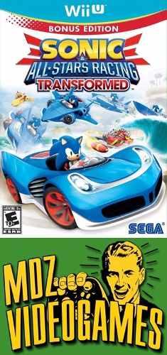 Sonic & All Stars Racing Transformed - Wii U - Físico - Mdz