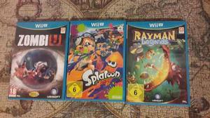 Splatoon + Zombi U + Rayman Legends (region Pal)
