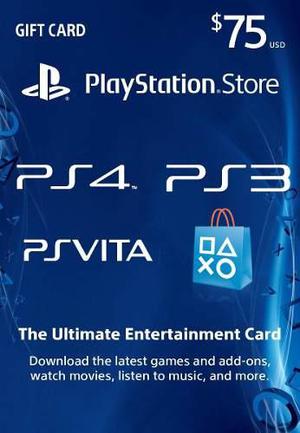 Tarjeta Digital Usd 75 Psn Playstation Card | Chapox Codes