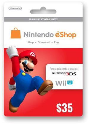 Tarjeta Nintendo Eshop $35 Usa Usd