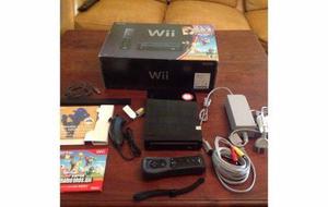 Vendo Consola Wii Negra Edición Mario Bros