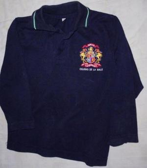 chomba infantil uniforme colegio de la salle-talle 8