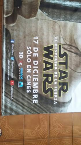 Afiche Cine Star Wars El Despertar De La Fuerza