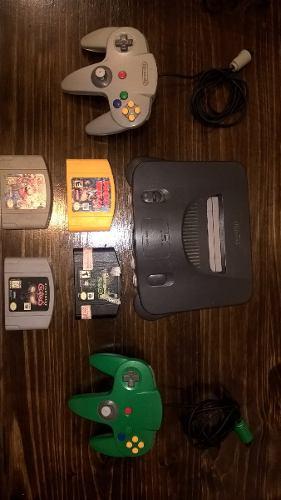 Consola Nintendo 64 + Juegos + Joystick