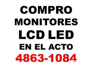 EN EL ACTO PAGO MÁS PCs Y MONITORES LCD te:4863-1084