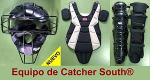 Equipo De Catcher Completo South - Novedad 2016!