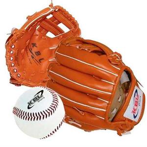 Guante De Beisbol 11 + Pelota Cocida Baseball Kbl Sintetic