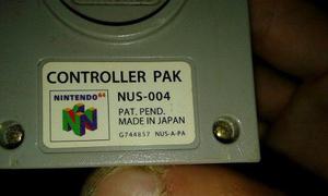 Nintedo 64 Controller Pak Original