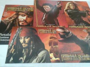 Portfolio Piratas Del Caribe C/laminas