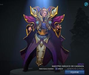 Set Maestro Mágico De Cadenza - Invoker - Dota 2