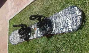 Snowboard Burton Con Fijaciones 160cm