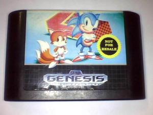 Sonic 2 Not For Resale - (4834) Sega Genesis Original