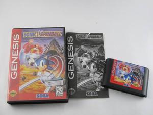 Vgl - Sonic Spinball - Sega Genesis