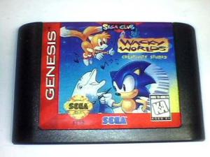Wacky Worlds Creativity Studio- (4827) Sega Genesis Original