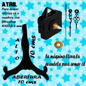 25 Atriles Para Cd Plasticos +25maquinas Reloj