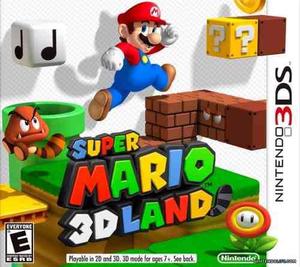 3ds Super Mario 3d Land Nuevo, Sellado!!!
