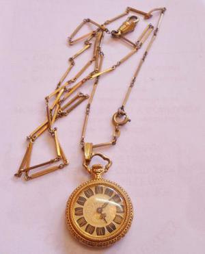 Antiguo Reloj Bucherer De Rolex Con Cadena