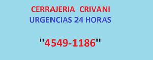 CERRAJERIA EN OLIVOS (((4549-1186))) CERRAJERO URGENCIAS 24