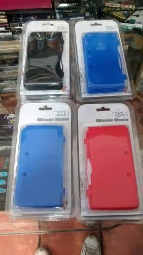 Funda De Silicona Para Nintendo 3ds Comun!!