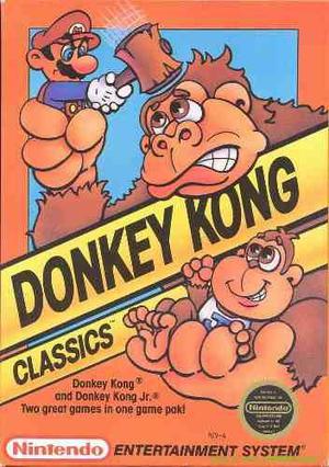 Juego Donkey Kong Classics Manual Perfecto Nintendo Nes