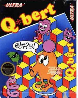 Juego Q-bert Q Bert Nintendo Nes Único!! Palermo Zona Norte