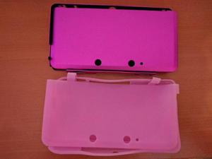 Nintendo 3ds / Case Carcasa Aluminio + Case Silicona