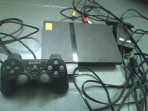 Playstation 2 Ps2 Slim Chipeada + Memorias + 12 Juegos Ofert