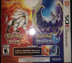 Pokemon Sun And Moon Steelbook Ed. Nuevo Nintendo 3ds Dakmor