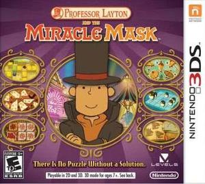 Professor Layton And The Miracle Mask - Nintendo 3ds - Nuevo