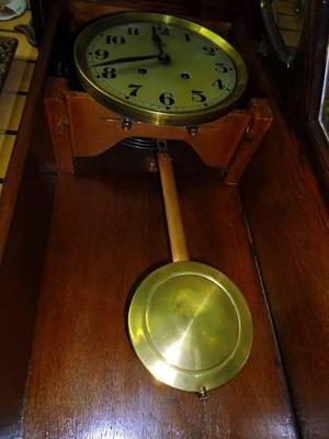 Reloj Antiguo De Pared..funcionando..miralo