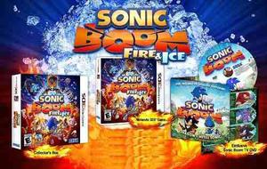 Sonic Boom Fire And Ice Nuevo Nintendo 3ds Dakmor Canje/vent