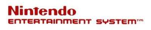 Sticker Calcomania Logo Para Consola Nintendo Nes