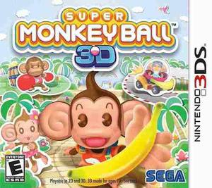 Super Monkey Ball 3ds Nuevo Sellado Original