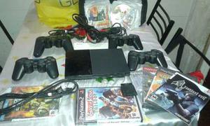 Vendo Play 2. Funciona Perfecto + Juegos Y Mandos Wireless