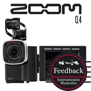 Zoom Q4 - Camara De Video Hd Con Grabacion De Audio Hd