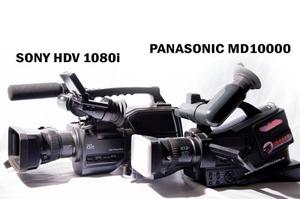 Camaras Sony Hdvi Y Panasonic Md