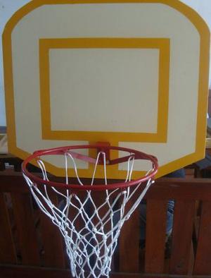 Aro De Basquet Con Red Profesional