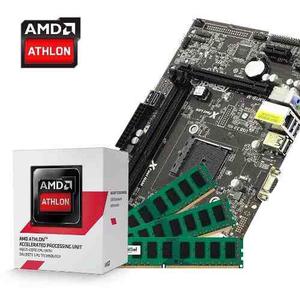 Combo Actualizacion Pc Amd Cpu Athlon 4 Nucleos Lol