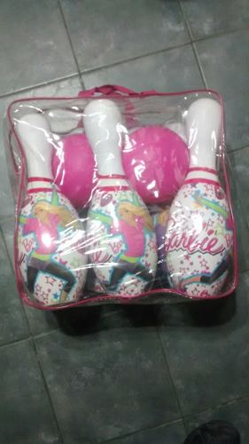 Juego Bowling Barbie En Muy Buen Estado