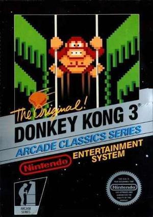 Juego Donkey Kong 3 Original Consola Nintendo Nes