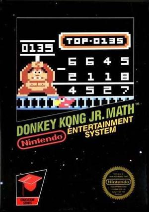Juego Donkey Kong Jr. Math Original Consola Nintendo Nes