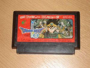 Nes Famicon - Dragon Quest 3 Juego