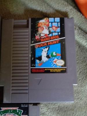 Nintendo Nes Mario Bros + Duck Hunt