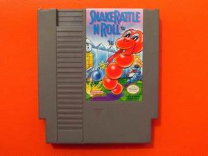 Snake Rattle N Roll Nintendo Nes Original