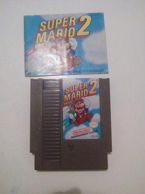 Super Mario Bros 2 Nintendo Nes Juego + Manual Original !!!