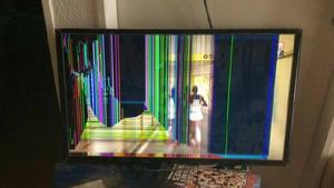 Televisor Led Samsung 32' Pantalla Rota