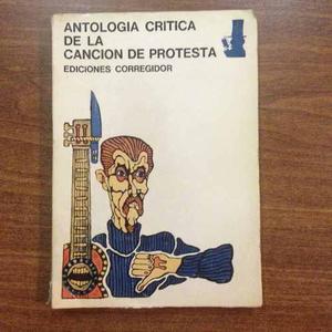 Antologia Critica De La Cancion De Protesta Edit Corregidor