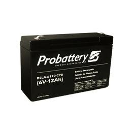 Bateria Probattery 6v 12ah Usos Multiples Plomo Acido